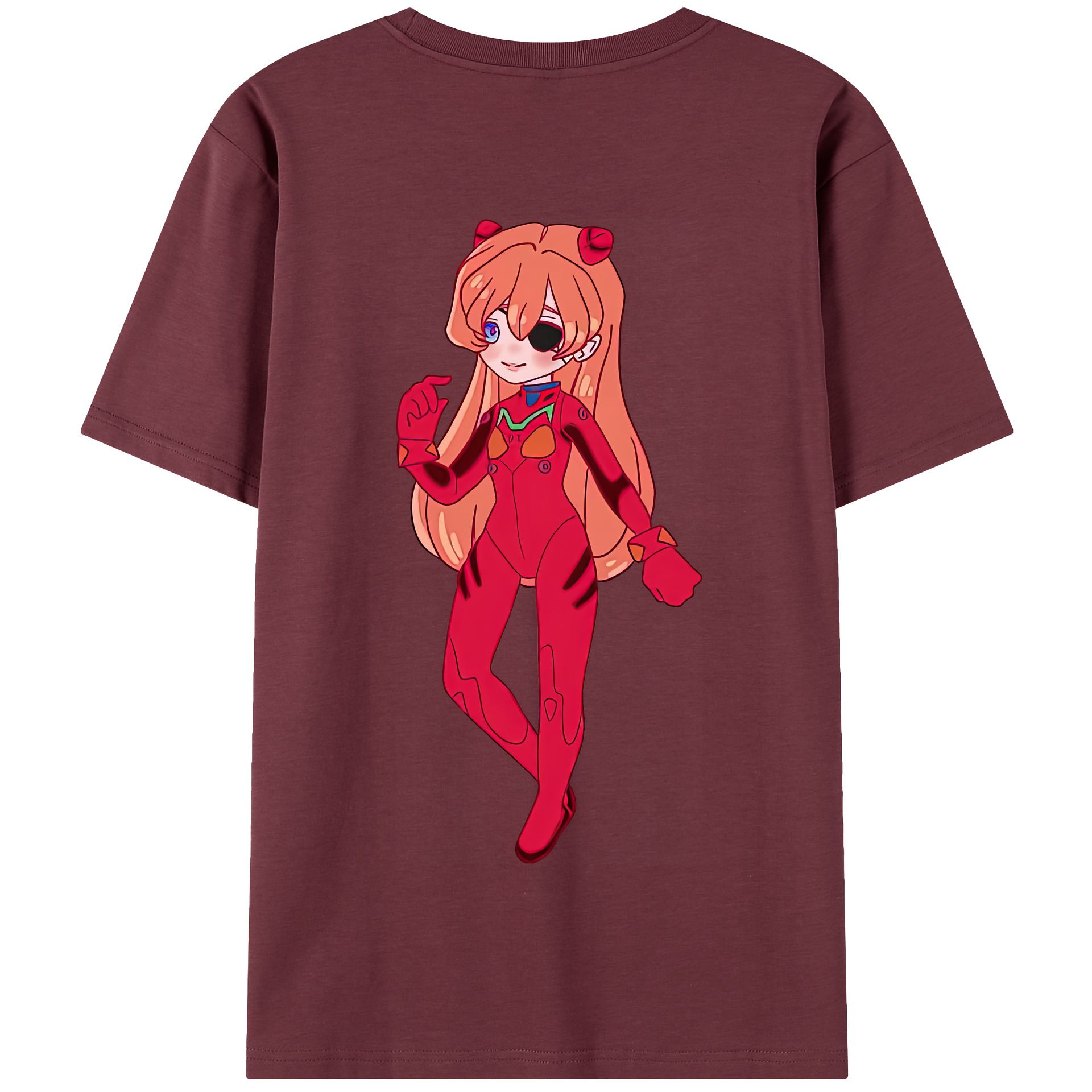 （画像用） EVA 新世紀エヴァンゲリオン 綿100％半袖Tシャツ（背面プリント）